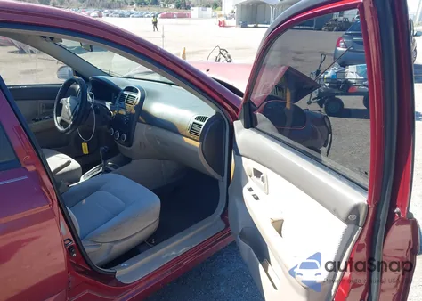 2007 Kia Spectra Ex z USA, uszkodzony, nr VIN KNAFE121275421543